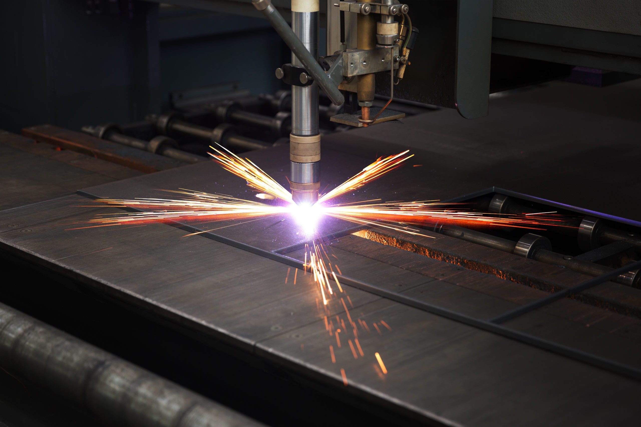 CNC plasma cutting